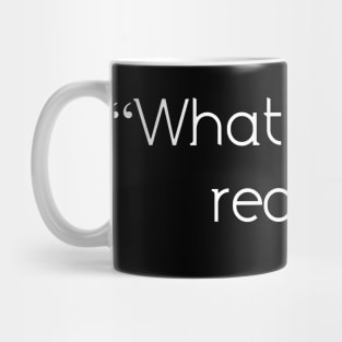 What do you read? Mug